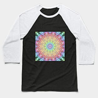 PASTEL MANDALA Baseball T-Shirt